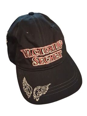 VICTORIA'S SECRET cap.  Women.  Pink & Black.